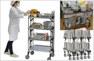 折りたたみ式ワゴン